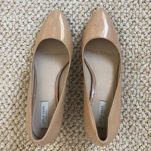 Cole Haan chunky short heels, Size 6.5 US women's